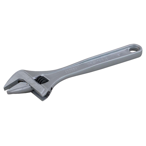 Adjustable Wrench, 6" L, 1" Max Width, Plain EastCoast Offshore Supplies