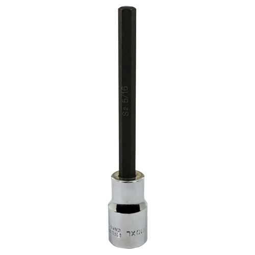 Socket, Hex, 5/16" x 5" L, 1/2" Square Drive Drive EastCoast Offshore Supplies