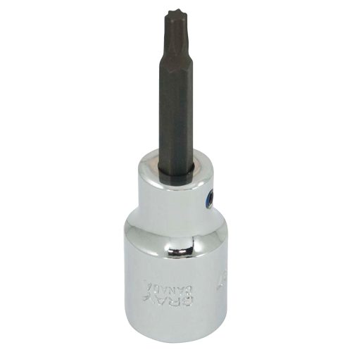 Socket, Torx&reg;, T-27 x 3" L, 1/2" Square Drive Drive EastCoast Offshore Supplies