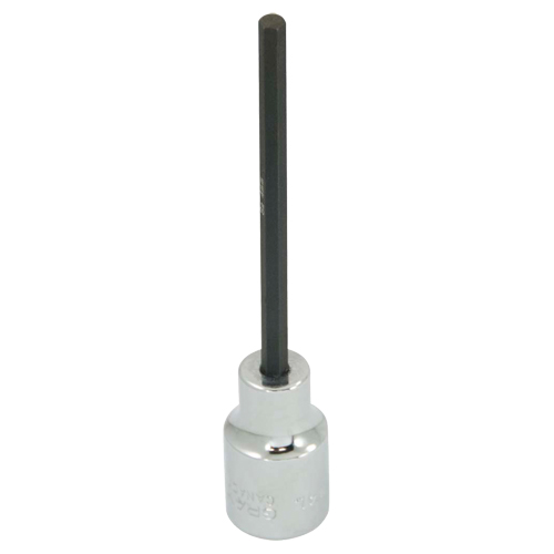 Tr&egrave;s longue douille &agrave; embout, 4 mm x 4" lo, Prise 3/8" EastCoast Offshore Supplies