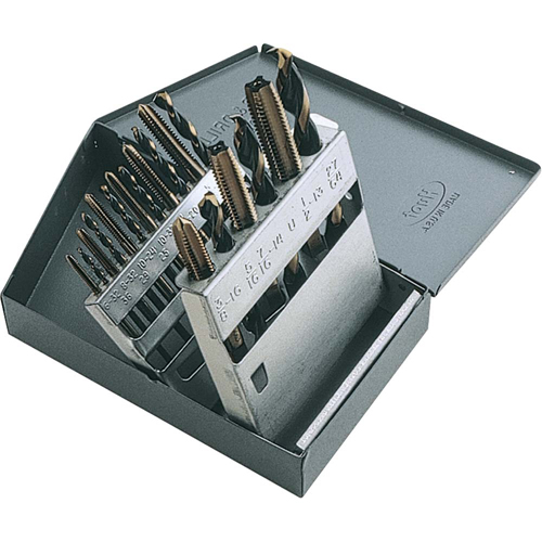 Tap & Drill Set, 18 Pieces EastCoast Offshore Supplies