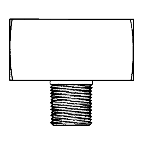 Male Branch Tee, Brass, 1/8" EastCoast Offshore Supplies
