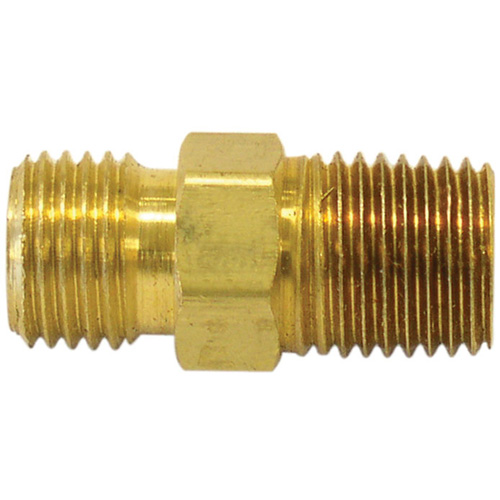 Reducer/Adapter Fitting, 1/4" x 1/4" Dia, Brass EastCoast Offshore Supplies