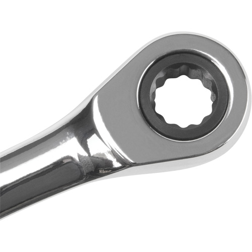 Cl&eacute; mixte &agrave; cliquet m&eacute;trique, 12 pans, 7 mm, Fini Chrome EastCoast Offshore Supplies