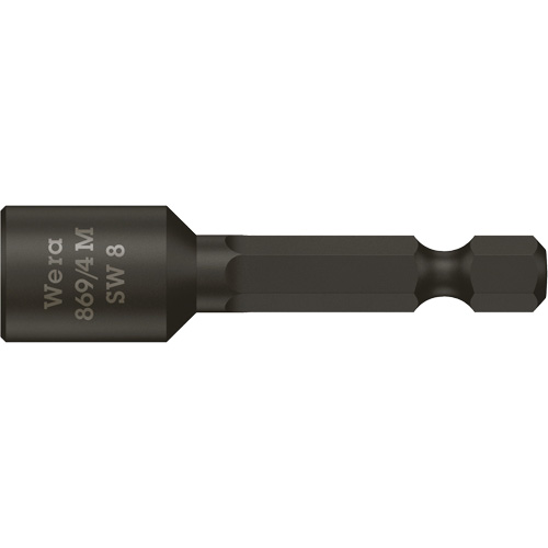 Tourne-&eacute;crous, Embout 8 mm, Prise 1/4", 50 mm lo, Magn&eacute;tique EastCoast Offshore Supplies