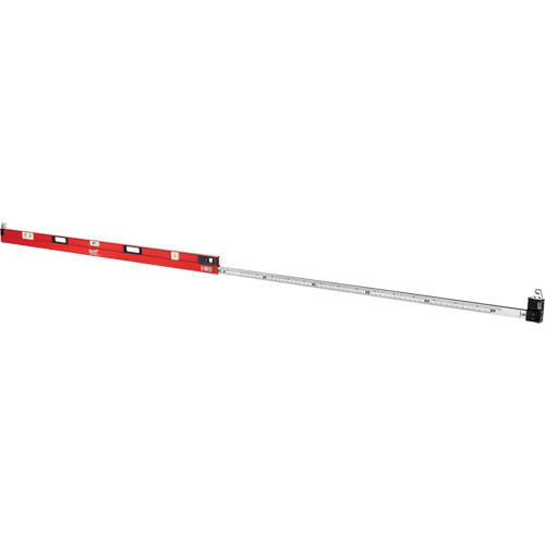 RedStick Expandable Level, I-Beam, 12' L, Aluminum, 3, Magnetic EastCoast Offshore Supplies