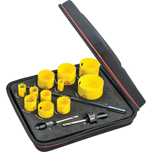 Industrial Hole Saw Kit, 14 Pieces EastCoast Offshore Supplies