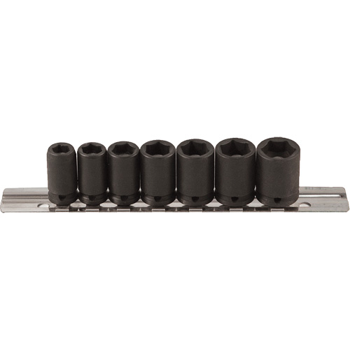Magnetic Socket Set, 7 Pcs, Impact, 1/4" Drive Size EastCoast Offshore Supplies