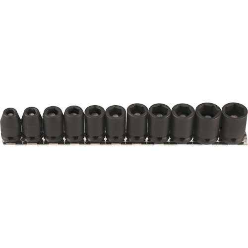 Jeu de douilles magn&eacute;tiques, 11 Mcx, Chocs, Prise de 3/8" EastCoast Offshore Supplies