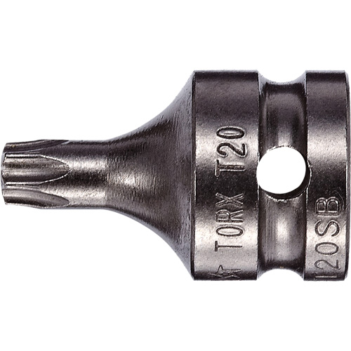 Embout &agrave; ins&eacute;rer, Torx inviolable, 8 x 3/4" lo, Prise 1/4" EastCoast Offshore Supplies