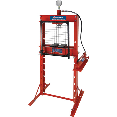 Hydraulic Shop Press with Grid Guard, 20 tons Capacity EastCoast Offshore Supplies