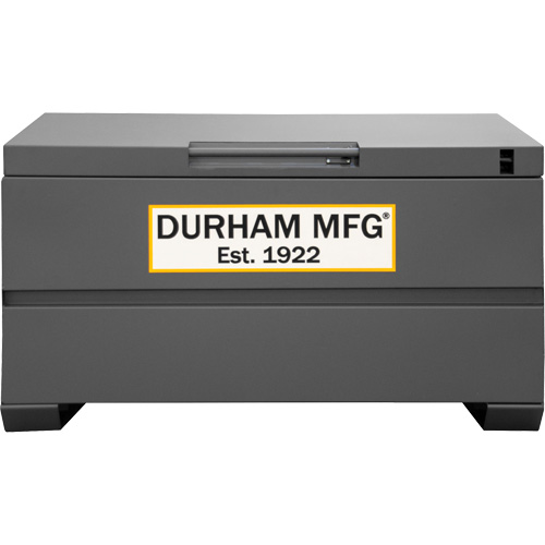 Boîte de rangement pour le chantier, 48" x 24" x 27-13/16", Acier, Gris EastCoast Offshore Supplies