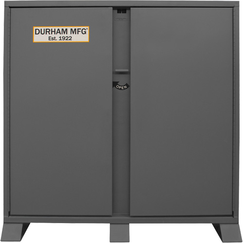 Jobsite Storage Shelving Cabinet, Steel, 47.5 Cubic Feet, Grey EastCoast Offshore Supplies