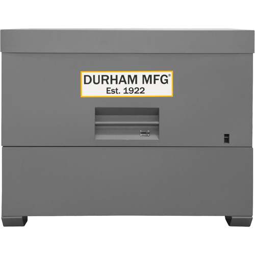 Piano Style Jobsite Storage Box, 60-1/2" W x 34-3/4" D x 49-3/8" H, Grey EastCoast Offshore Supplies