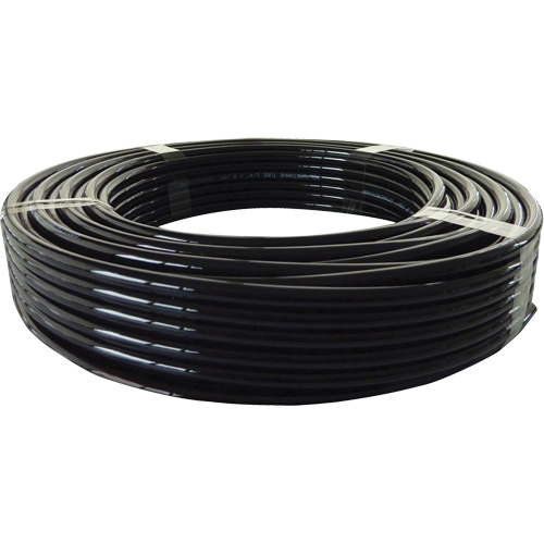 Tube pneumatique &agrave; longue dur&eacute;e de vie, Air, 0,375" DE x 100' lo, Nylon/Polyur&eacute;thane, Noir, 232 psi &agrave; 20°C EastCoast Offshore Supplies