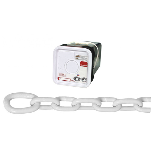 System 3 Anchor Lead Proof Coil Chain, Low Carbon Steel, 5/16" x 75' (22.9 m) L, Grade 30, 1900 lbs. (0.95 tons) Load Capacity EastCoast Offshore Supplies