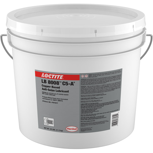 LB 8008 C5-A Copper Anti-Seize Lubricant, 25 lbs., Pail, 1800°F (982°C) Max Temp. EastCoast Offshore Supplies