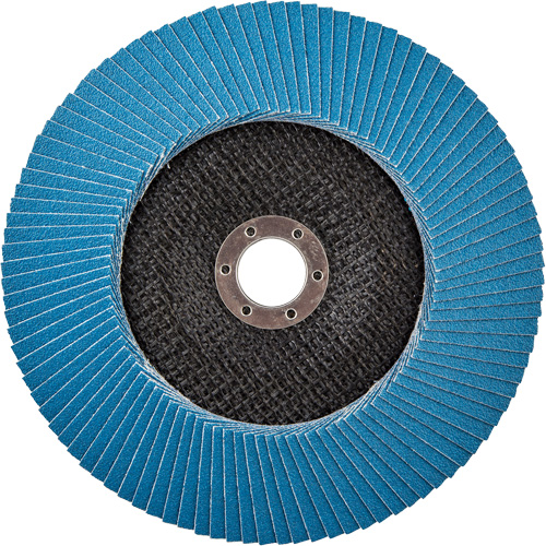 BlueFire R884P Coarse Grit Flap Disc, 7" x 7/8", Type 27, 80 Grit, Zirconia Alumina EastCoast Offshore Supplies