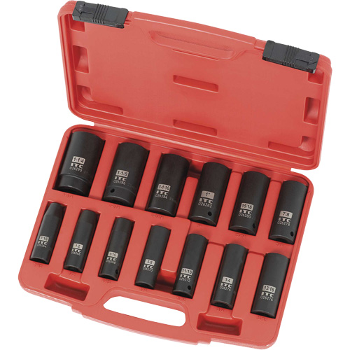 IPS-1312D Jeu de douilles SAE, 13 Mcx, Chocs, Prise de 1/2", Profond EastCoast Offshore Supplies