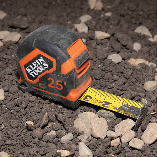 Magnetic Double-Hook Tape Measure, 25', Imperial Graduations EastCoast Offshore Supplies