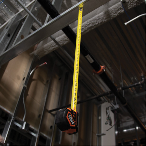 Magnetic Double-Hook Tape Measure, 25', Imperial Graduations EastCoast Offshore Supplies
