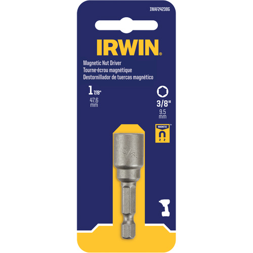 Tourne-&eacute;crou, Embout 3/8", Prise 1/4", 1-7/8" lo, Magn&eacute;tique EastCoast Offshore Supplies