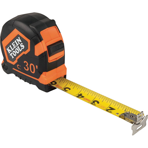Magnetic Double Hook Tape Measure, 30', 1/16" Graduations EastCoast Offshore Supplies