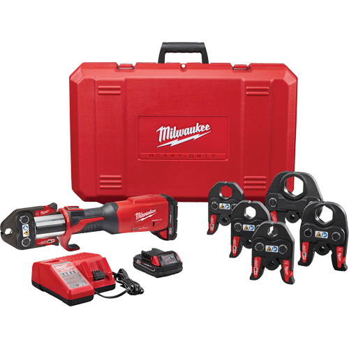 Ensemble d'outil de sertissage M18 Force Logic avec One-Key et m&acirc;choires CTS, 1/2" - 2", Motoris&eacute; EastCoast Offshore Supplies