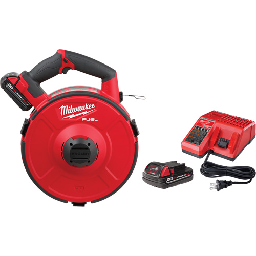 Ensemble de ruban de tirage en acier M18 Fuel Angler de 120 pi EastCoast Offshore Supplies