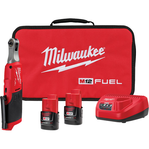 M12 Fuel High Speed Ratchet Kit, 12 V, 1/4" Drive EastCoast Offshore Supplies