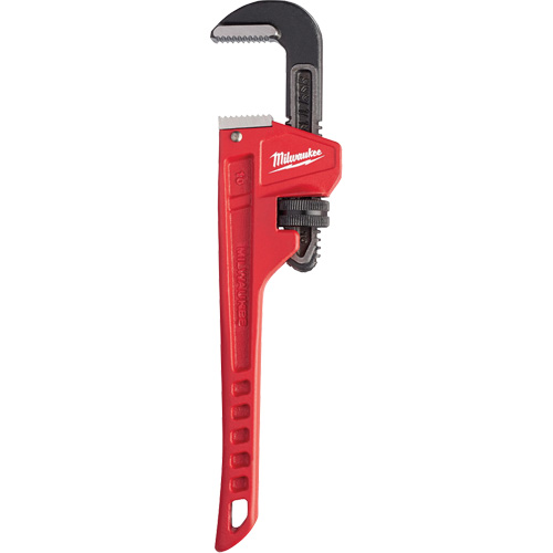 Cl&eacute; &agrave; tuyau, Cap des m&acirc;choires 1-1/2", Longueur 10", Fini Rev&ecirc;tement en poudre, Prise Ergonomique EastCoast Offshore Supplies