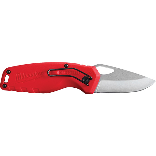 Couteau pliant compact, 2-1/2" lame, lame en Acier inoxydable, poign&eacute;e en M&eacute;tal EastCoast Offshore Supplies