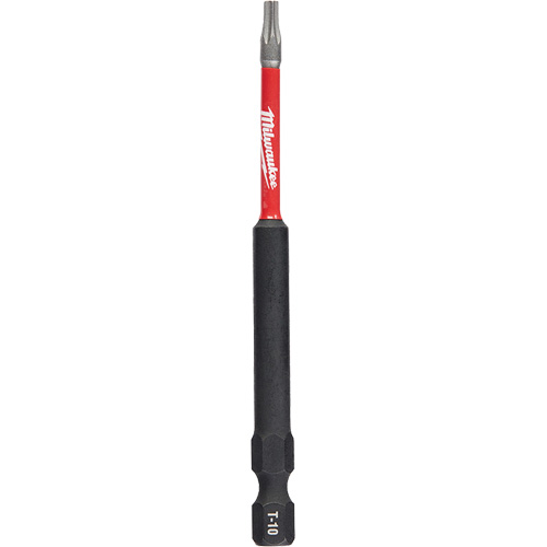 Embout de tournevis Shockwave Impact Duty, Torx, Embout T-10, Prise 1/4", Longueur 3-1/2" EastCoast Offshore Supplies