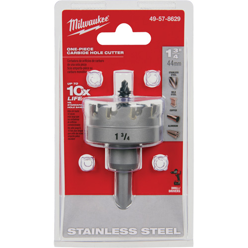 One-Piece Carbide Hole Cutters, 1-3/4", 3/16" Depth of Cut EastCoast Offshore Supplies