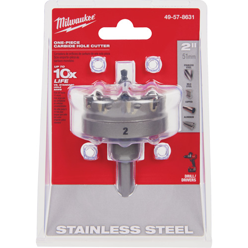 One-Piece Carbide Hole Cutters, 2", 3/16" Depth of Cut EastCoast Offshore Supplies