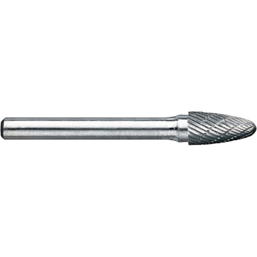 Drillco&reg; Magnum Double Cut Solid Carbide Burr, SG-1, 1/4" Dia., 1/4" Shank, 5/8" Depth of Cut EastCoast Offshore Supplies