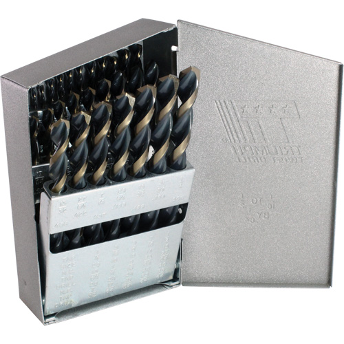Triumph&reg; ThunderBit&reg; Heavy-Duty T17HD+ Metal Index Jobber Drill Bit Set, 29 Pieces, High Speed Steel EastCoast Offshore Supplies