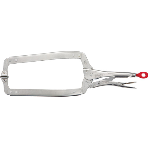 Pince-&eacute;tau en C &agrave; m&acirc;choires pivotantes Torque Lock, Longueur 18", Pinces serre-joints EastCoast Offshore Supplies