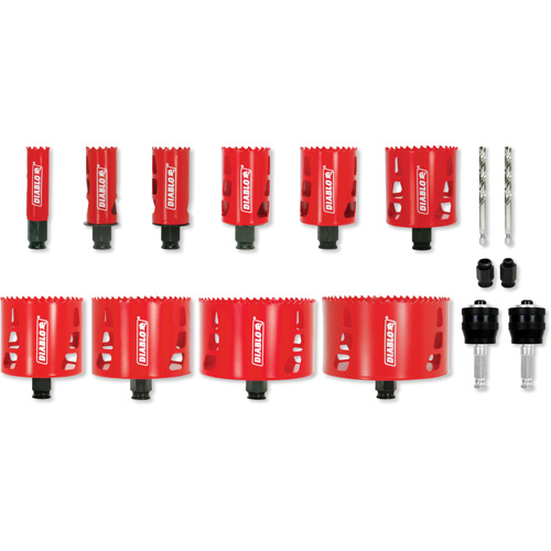 Electrician's Bi-Metal Hole Saw Set, 16 Pieces EastCoast Offshore Supplies