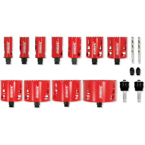 Plumber's Bi-Metal Hole Saw Set, 17 Pieces EastCoast Offshore Supplies