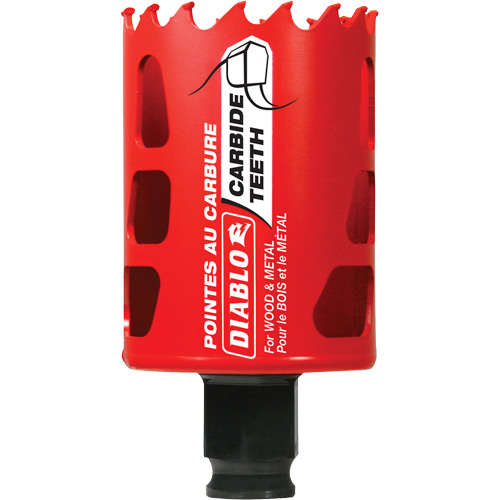 Scie cloche pour bois et m&eacute;tal, 1-7/8", Profondeur de la coupe 2-3/8", Carbure EastCoast Offshore Supplies