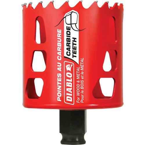 Wood & Metal Hole Saw, 2-5/8", 2-3/8" Depth of Cut, Carbide EastCoast Offshore Supplies