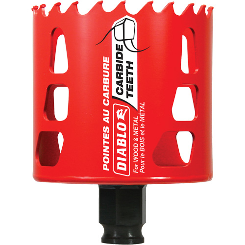 Wood & Metal Hole Saw, 2-3/4", 2-3/8" Depth of Cut, Carbide EastCoast Offshore Supplies