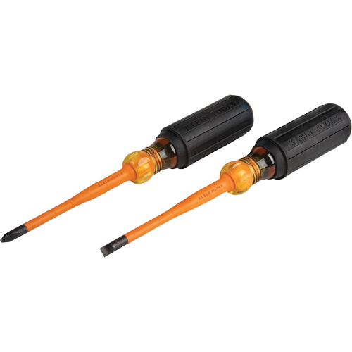 Slim-Tip Insulated Screwdriver Set, 1000 V, 2 Pcs EastCoast Offshore Supplies
