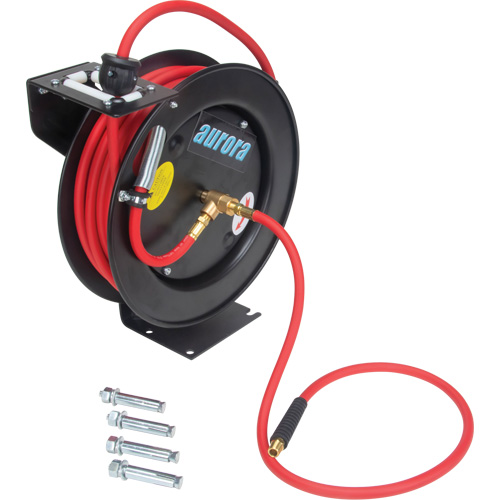 Hose Reel, Air/Water, 1/4" x 35', Single Hose, 300 psi EastCoast Offshore Supplies