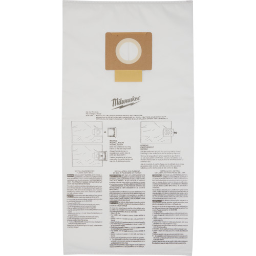 Sacs &agrave; poussi&egrave;re molletonn&eacute;s, 9 gal. US EastCoast Offshore Supplies