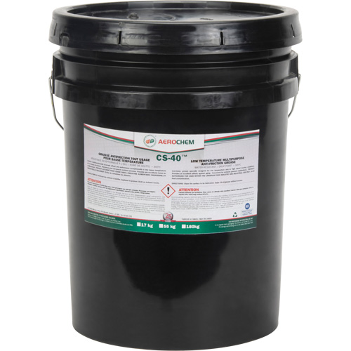 Aerochem CS-40 Low-Temperature Multi-Purpose Grease, 17 kg, Pail EastCoast Offshore Supplies