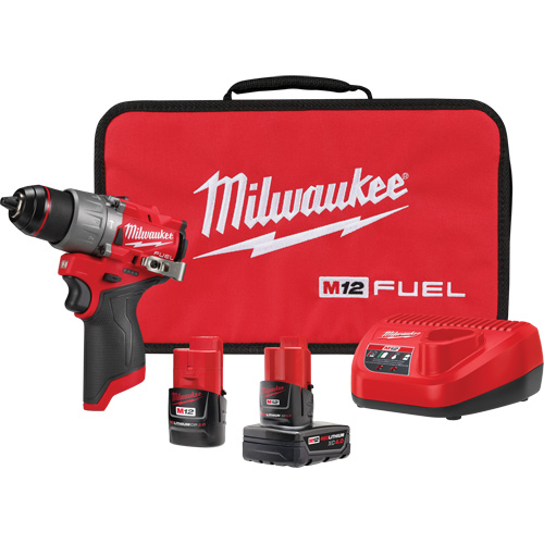 Ensemble marteau perforateur-visseuse M12 Fuel, Mandrin 1/2", 12 V EastCoast Offshore Supplies