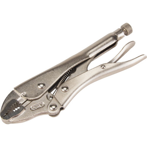 Locking Pliers with Wire Cutter, 7" Length, Curved Jaw EastCoast Offshore Supplies