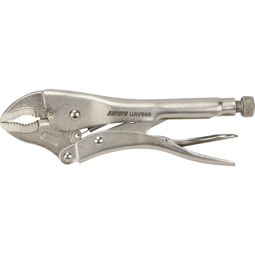 Locking Pliers with Wire Cutter, 10" Length, Curved Jaw EastCoast Offshore Supplies